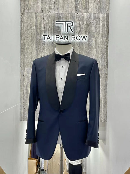 Product Showcase: Navy Shawl Lapel Dinner Jacket