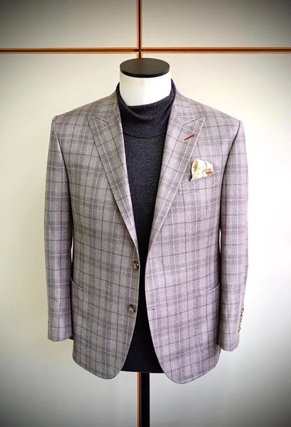 Product Showcase: Light Brown Checkered Flannel Sport Jacket