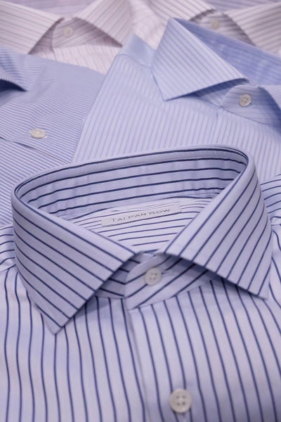 Product Showcase: Light Blue Striped Cotton Shirts