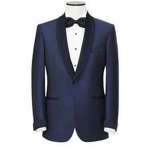 Midnight Blue "Super 180's" Shawl Lapel Tuxedo